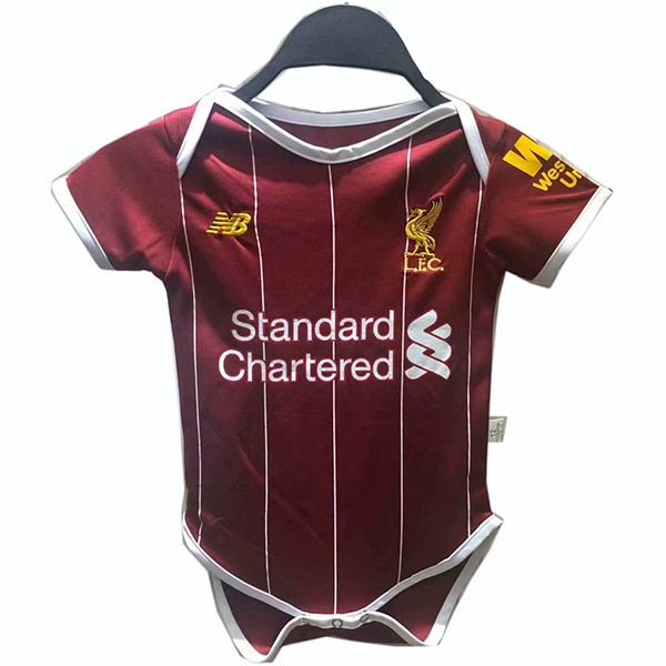 Maillot Football Liverpool Domicile Onesies Enfant 2019-20 Rouge